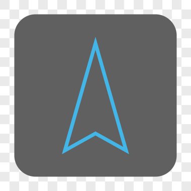 İşaretçiyi yuvarlatılmış kare düğme kadar