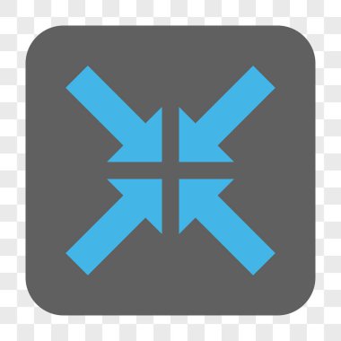 Oklar yuvarlatılmış kare düğme basınç