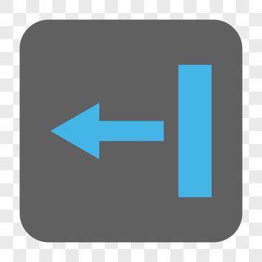 Sol yuvarlak kare düğme çekin