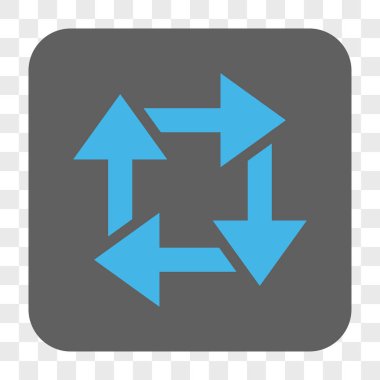 Geri Dönüşümlü Kare Düğmesi