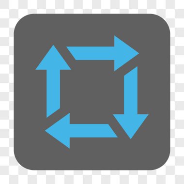 Geri Dönüşümlü Kare Düğmesi