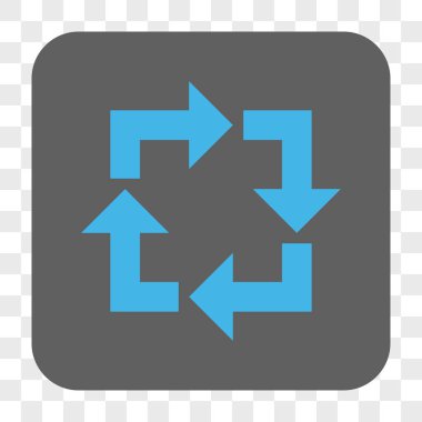 Geri Dönüşümlü Kare Düğmesi