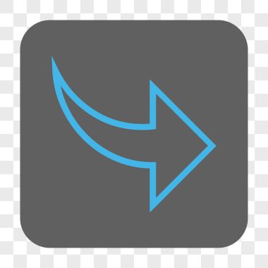 Yuvarlatılmış Kare düğme Yinele