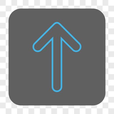 Yuvarlatılmış Kare düğmesini yukarı yönlü ok