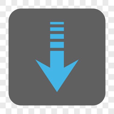 Yuvarlatılmış Kare düğmesini basılı göndermek