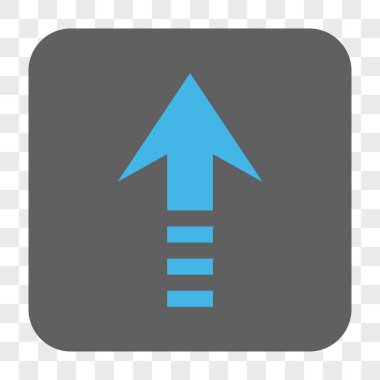 Yuvarlatılmış Kare düğmesini yukarı gönder