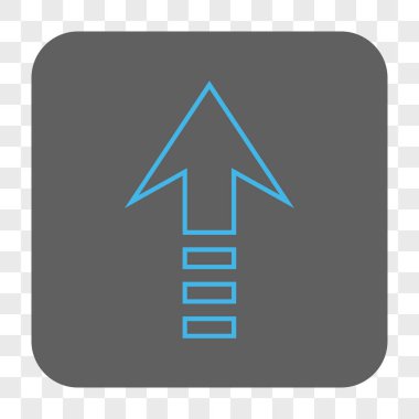 Yuvarlatılmış Kare düğmesini yukarı gönder