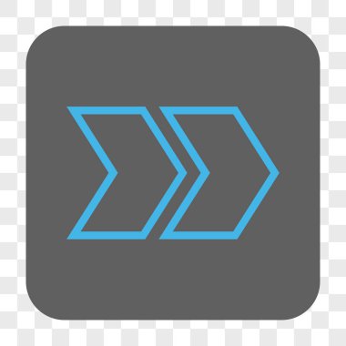 Şu yuvarlak üst karakter kare düğme