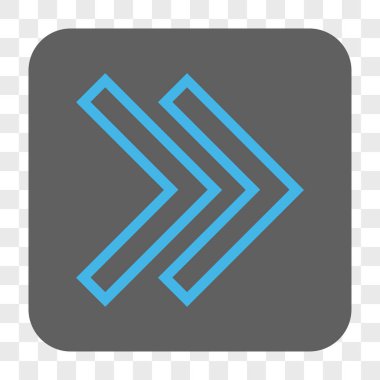 Şu yuvarlak üst karakter kare düğme