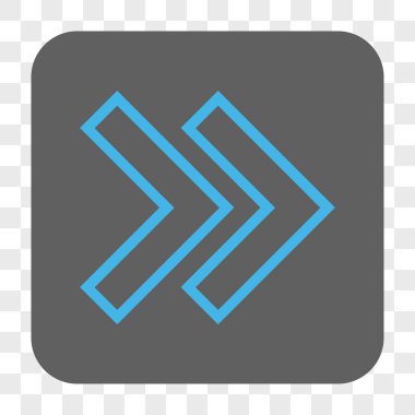 Şu yuvarlak üst karakter kare düğme