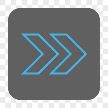 Şu yuvarlak üst karakter kare düğme