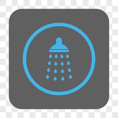 Duş yuvarlak kare düğme