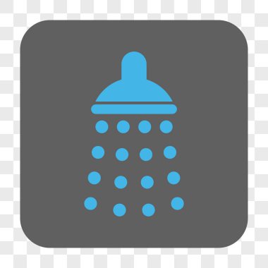 Duş yuvarlak kare düğme