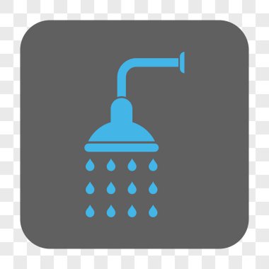 Duş yuvarlak kare düğme