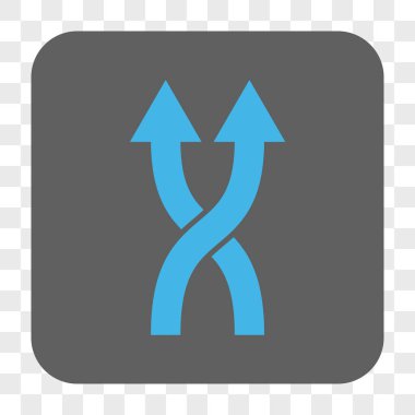 Yuvarlatılmış Kare düğmesini yukarı okları shuffle