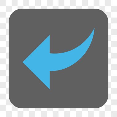 Yuvarlatılmış Kare düğme geri al