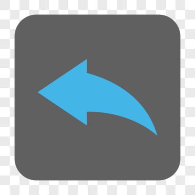 Yuvarlatılmış Kare düğme geri al