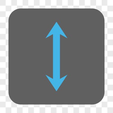 Dikey Çevir yuvarlak kare düğme