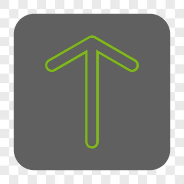 Yuvarlatılmış Kare düğmesini yukarı ok