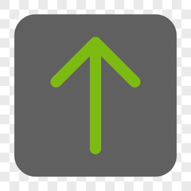 Yuvarlatılmış Kare düğmesini yukarı ok