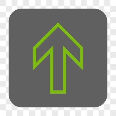 Yuvarlatılmış Kare düğmesini yukarı ok