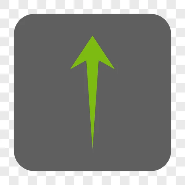 Кнопка "Arrow Up Rounded Square" — стоковый вектор