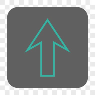 Yuvarlatılmış Kare düğmesini yukarı ok