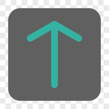 Yuvarlatılmış Kare düğmesini yukarı ok