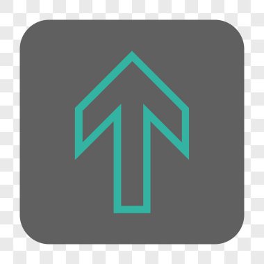 Yuvarlatılmış Kare düğmesini yukarı ok