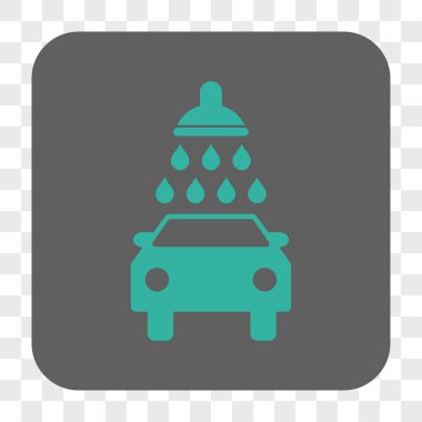 Oto yıkama yuvarlak kare düğme