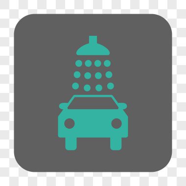 Oto yıkama yuvarlak kare düğme