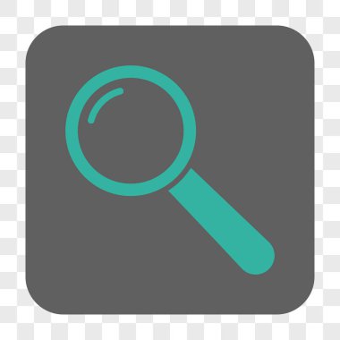 Büyüteç'i yuvarlak kare düğme