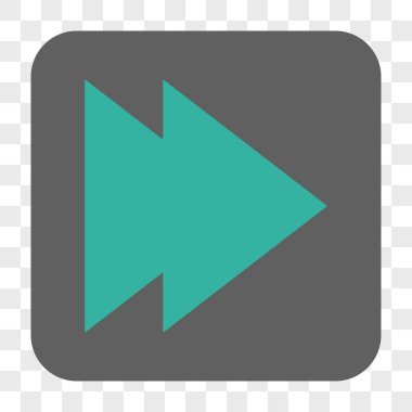 Sağ yuvarlak kare düğme hareket