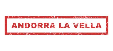 Andorra La Vella Rubber Stamp