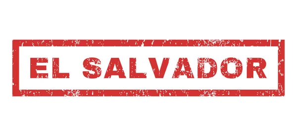 El Salvador Sello de goma — Vector de stock