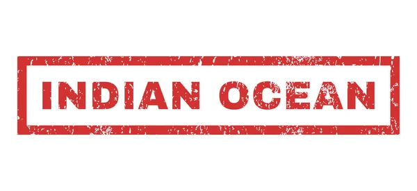 Indický oceán razítko — Stockový vektor