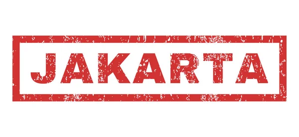 Perangko karet Jakarta - Stok Vektor