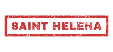 Saint Helena kauçuk Stamp