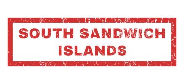 Lastik damgası Güney Sandwich Adaları