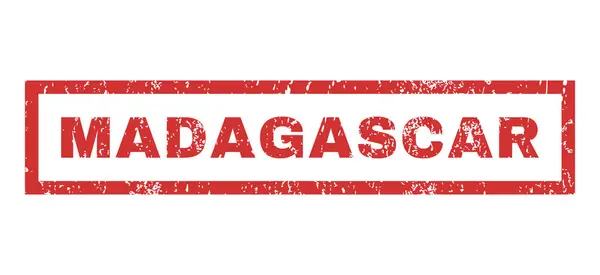 Sello de goma MADAGASCAR — Vector de stock