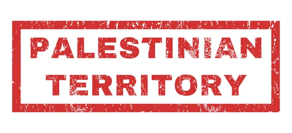 Territorio Palestino Sello de goma — Vector de stock