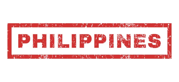 菲律宾橡皮戳 — 图库矢量图片