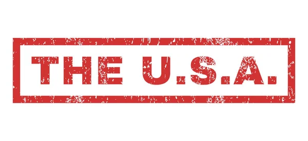 Le timbre en caoutchouc des États-Unis — Image vectorielle