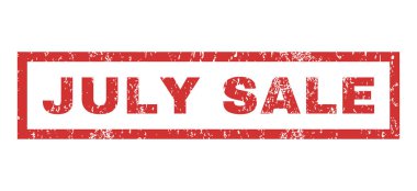 Temmuz Satılık lastik damgası