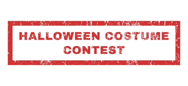 Halloweenkostym Contest gummistämpel — Stock vektor