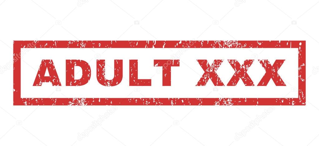 Adult XXX Rubber Stamp