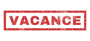 Vacance Rubber Stamp