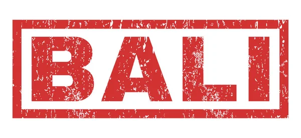Резиновая марка BALI — стоковый вектор