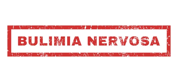 Bulimia Nervoza pencere boyutu — Stok Vektör