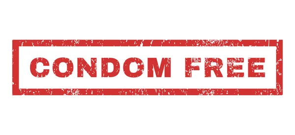 Kondom gratis stämpel — Stock vektor